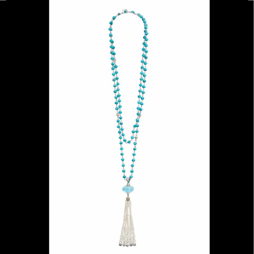 Lagos necklace genuine stones